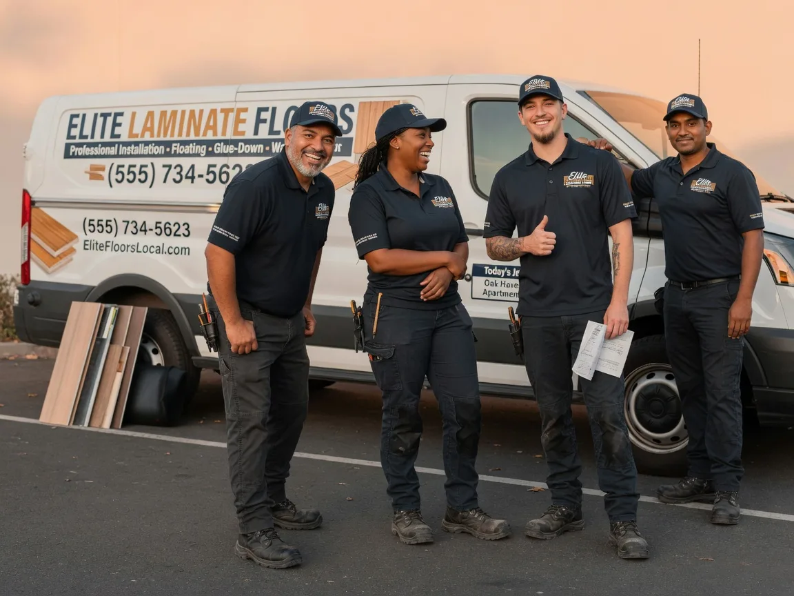 Laminate flooring installation company in Searsboro, IA